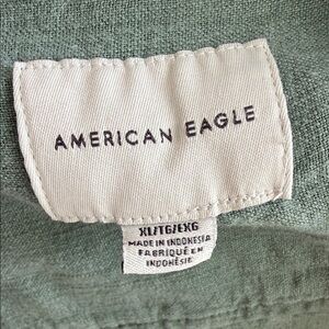 American Eagle Olive Green Top - AMERICAN EAGLE